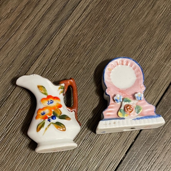 Vintage Made in Occupied Japan Set of 2 Decorative Collectables - Picture 3 of 11
